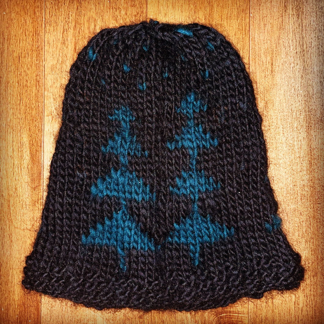 'The Forest Beanie' knitting pattern